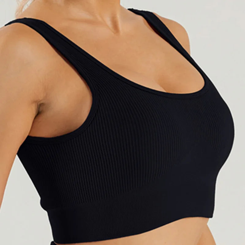 Seamless Padded Yoga Bra