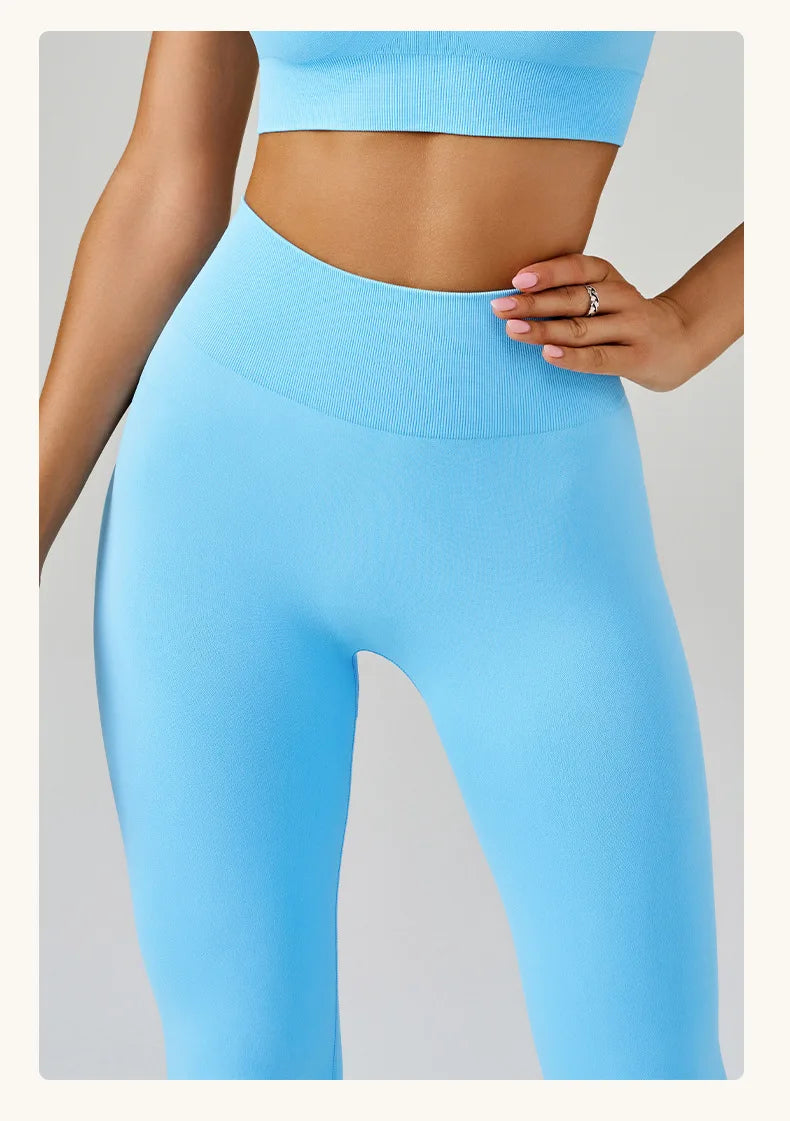 Seamless V-Waist Yoga Leggings