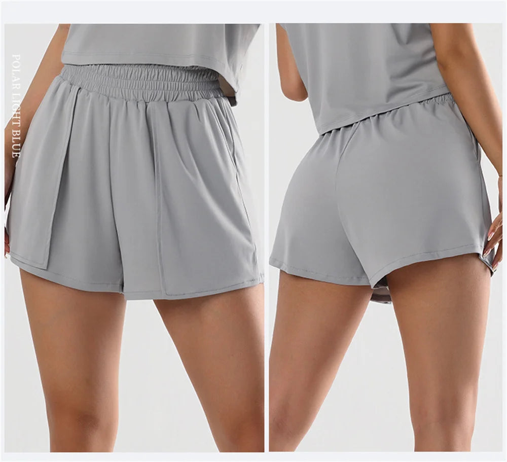 Duo Layer Yoga Shorts