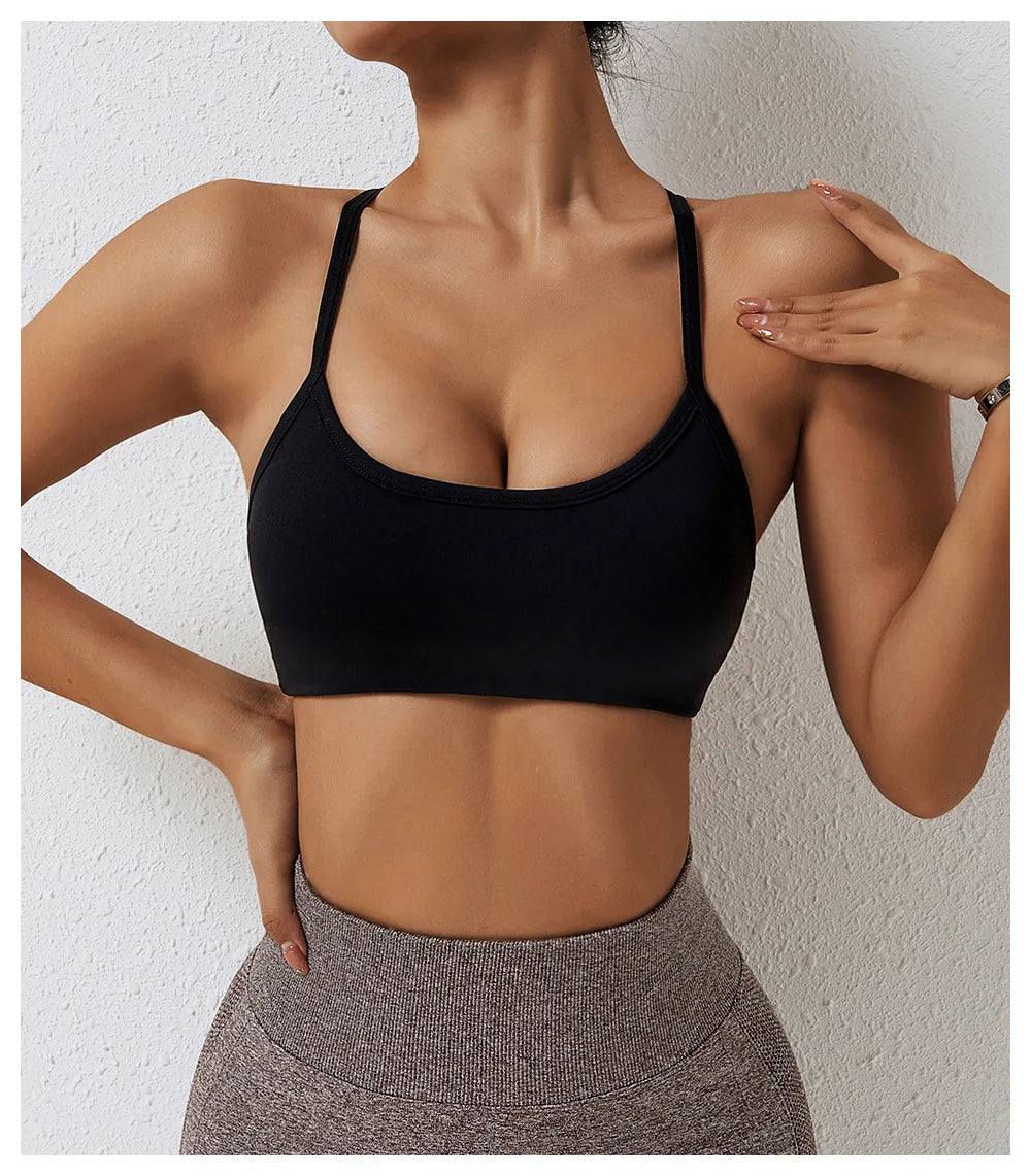 Strapped Back Yoga Top