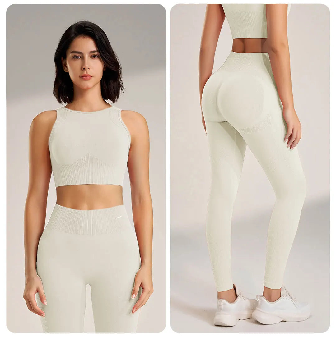 Crop Top Yoga Set