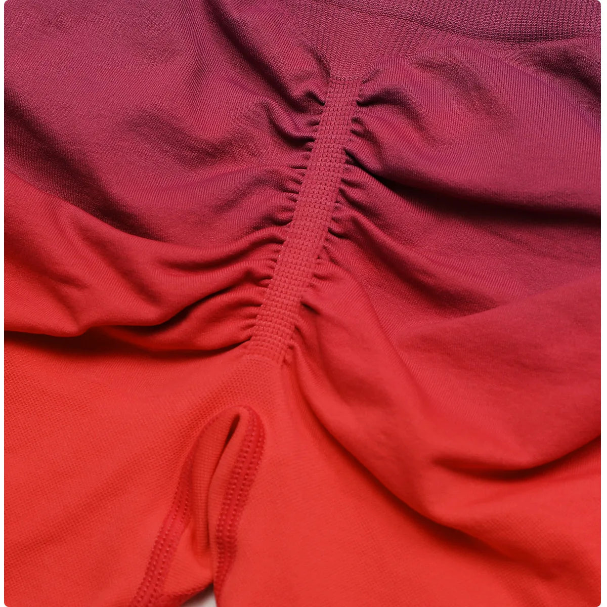 Gradient Yoga Shorts