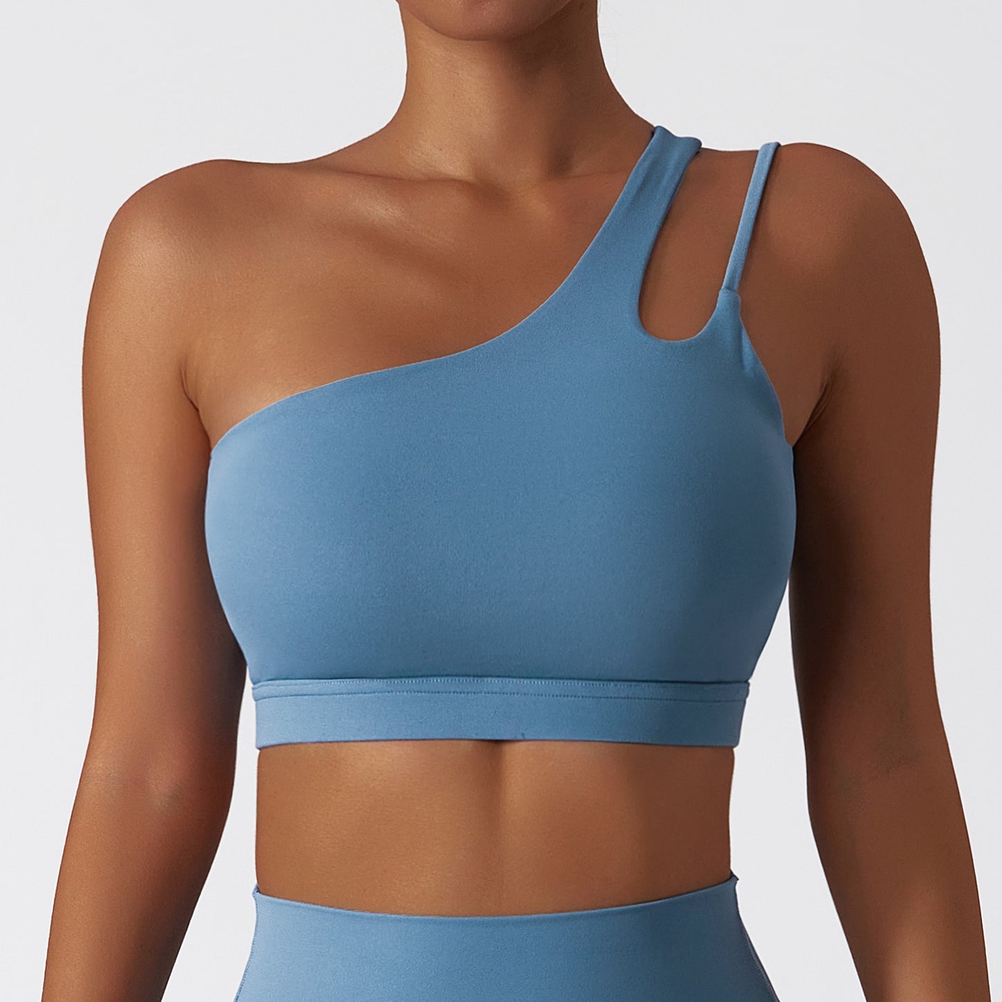 Double One Strap Yoga Bra