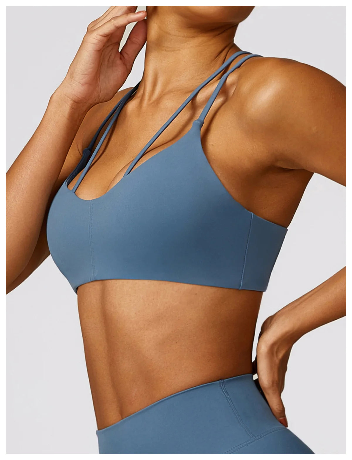 Twin Strap Yoga Bra