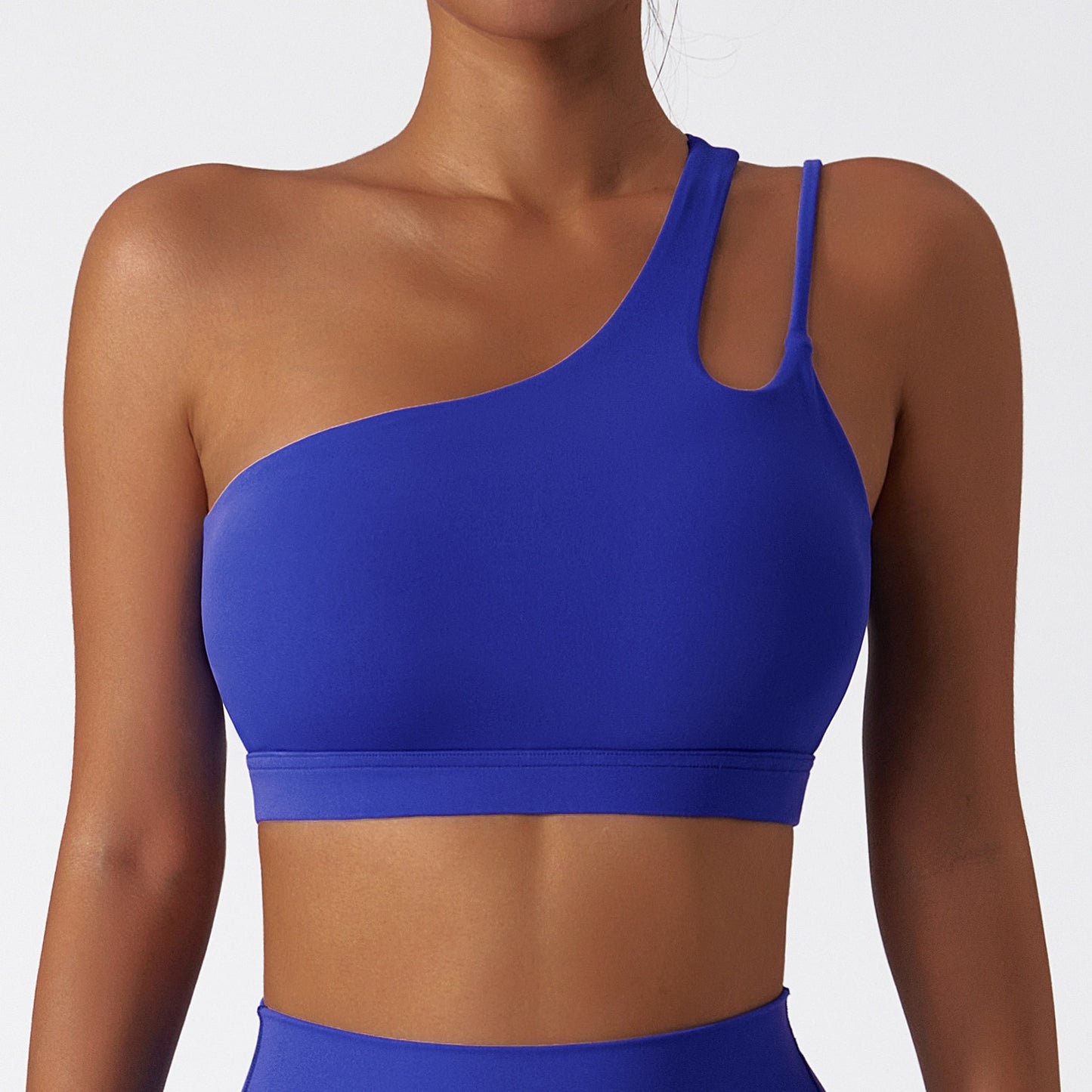 Double One Strap Yoga Bra