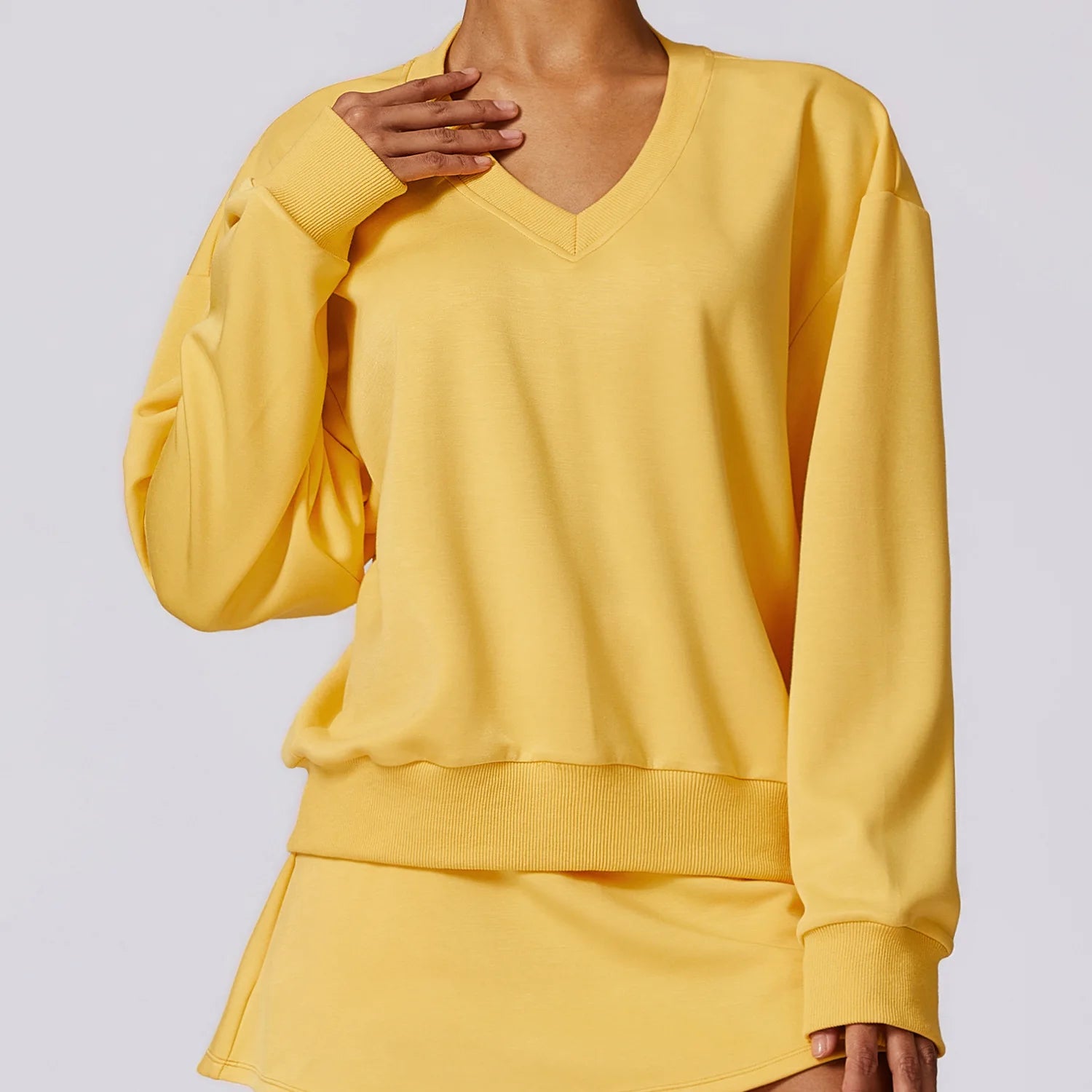 yellow yoga clothes