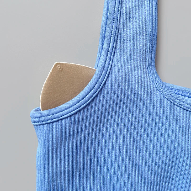 Ribbed Yoga Bodysuit