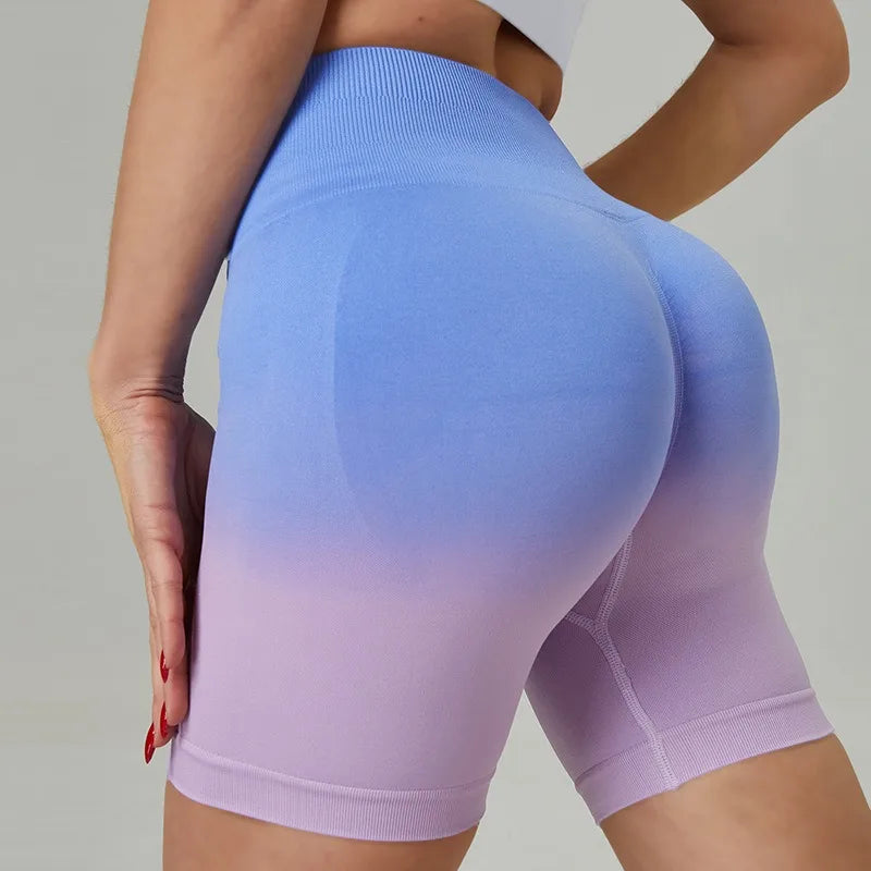 Gradient Yoga Shorts