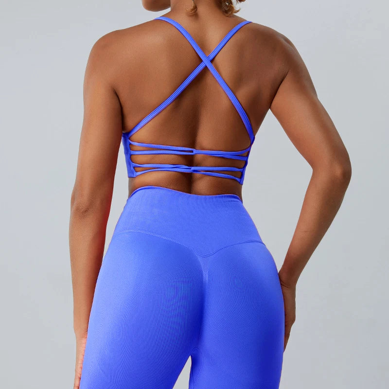 Strapped Back Yoga Top