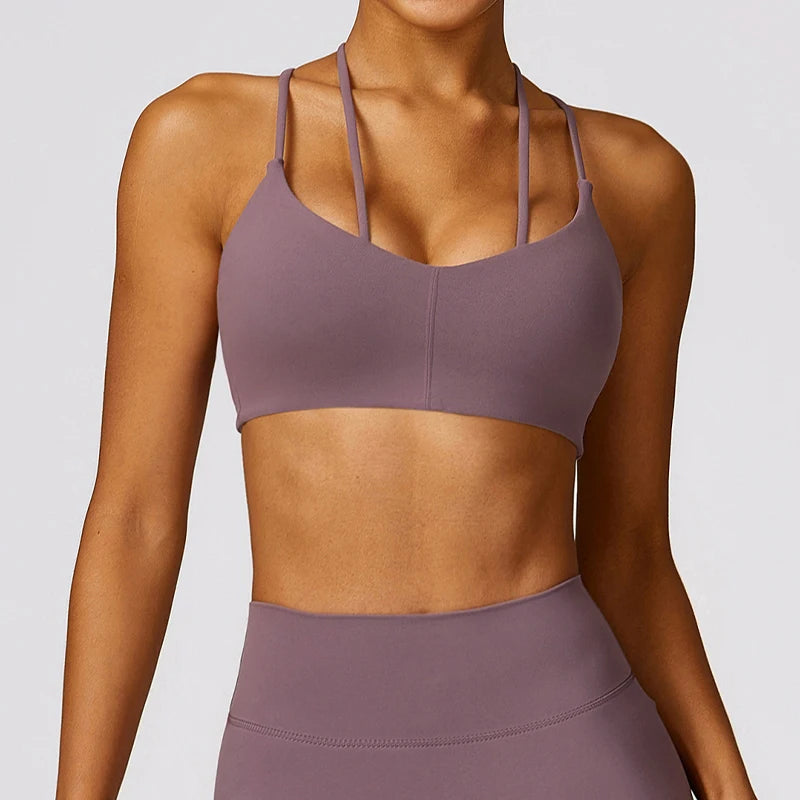 Twin Strap Yoga Bra