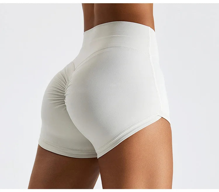 High Waste Scrunch Yoga Shorts