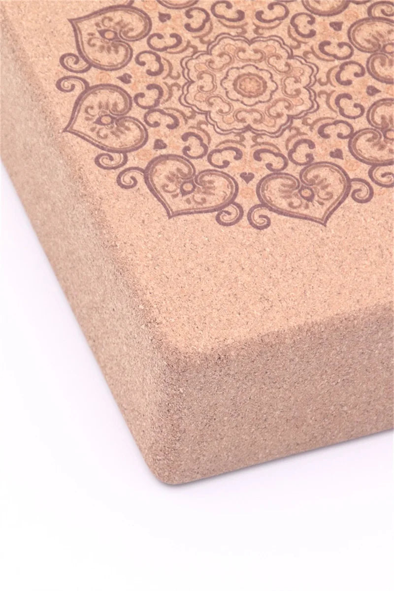 Mandala Cork Yoga Blocks