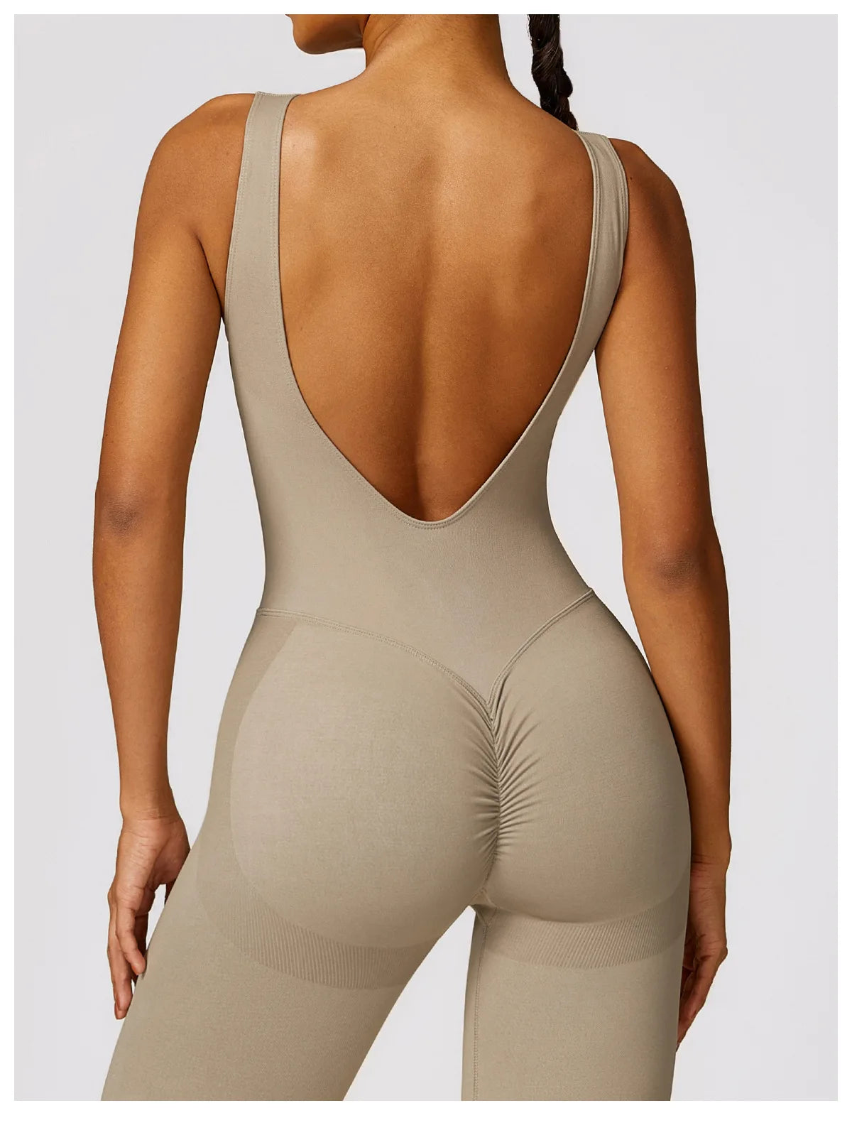 Low Back Yoga Jumpsuit