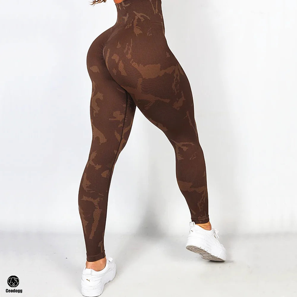 Camouflage Yoga Leggings