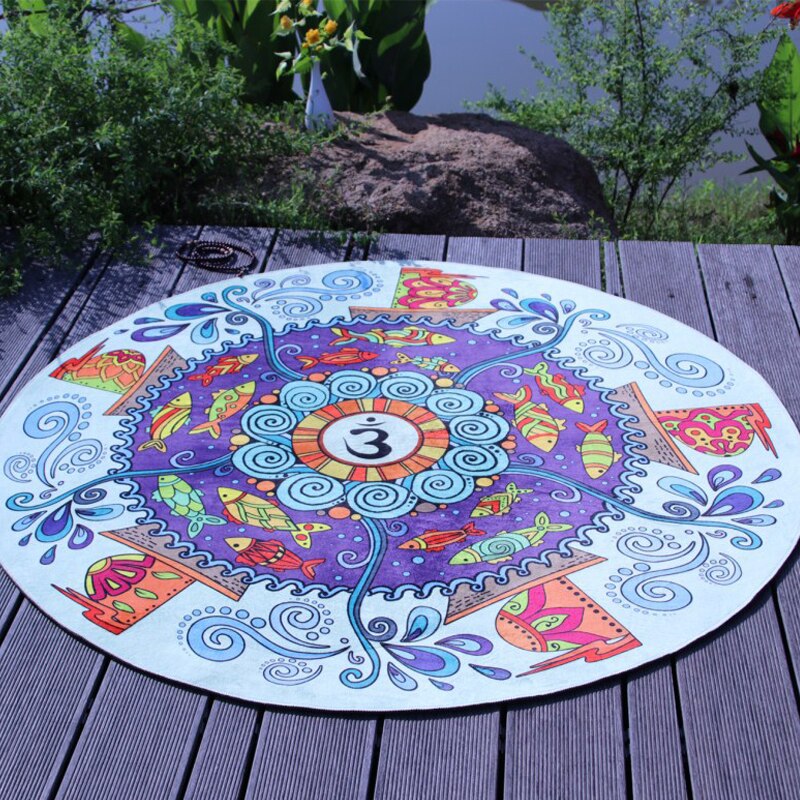 Ohm Mandala Meditation Mat